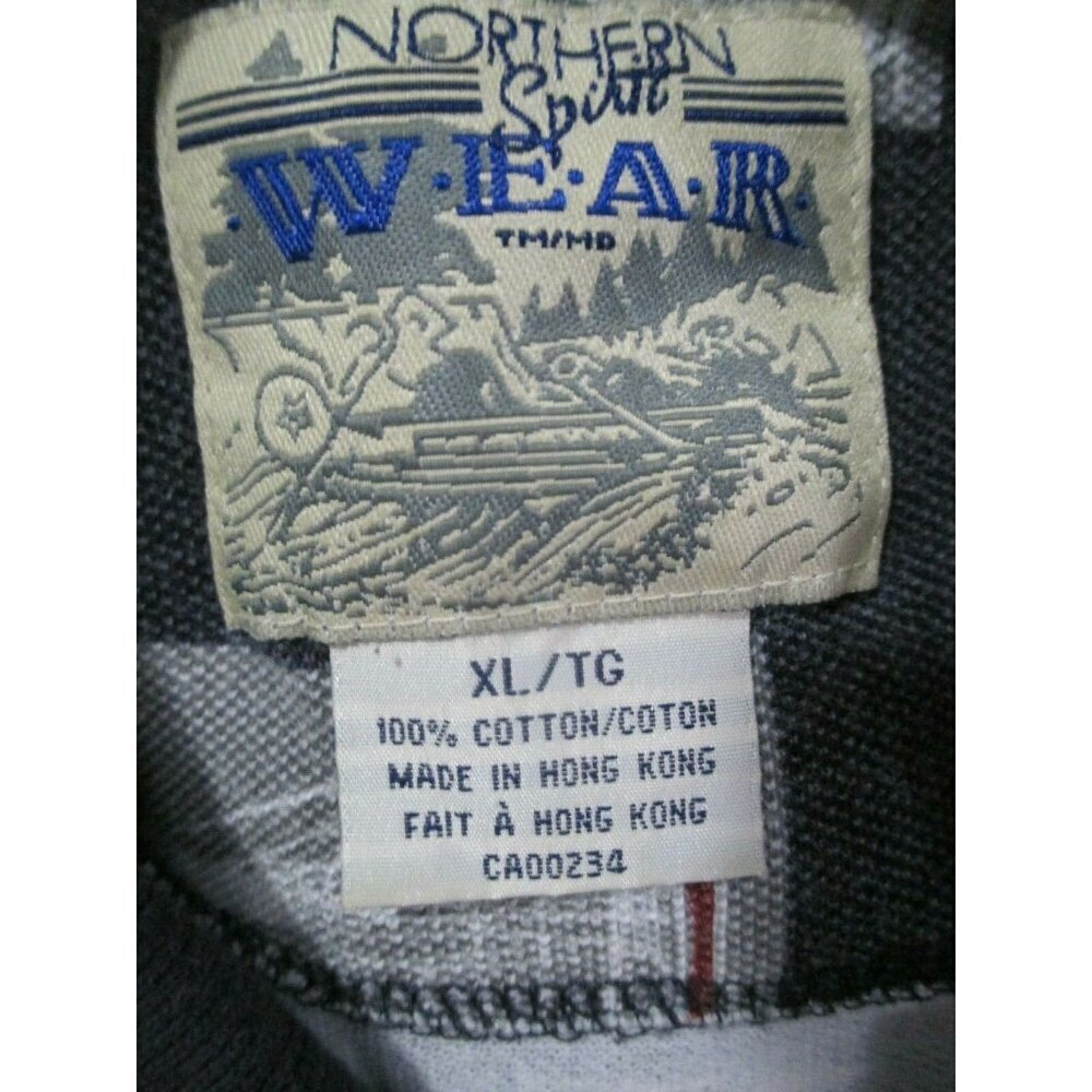 Vintage Men's Polo Shirt All Over Print Sailboats Golf Shirt XL Nautical Sailing - Picture 3 of 3